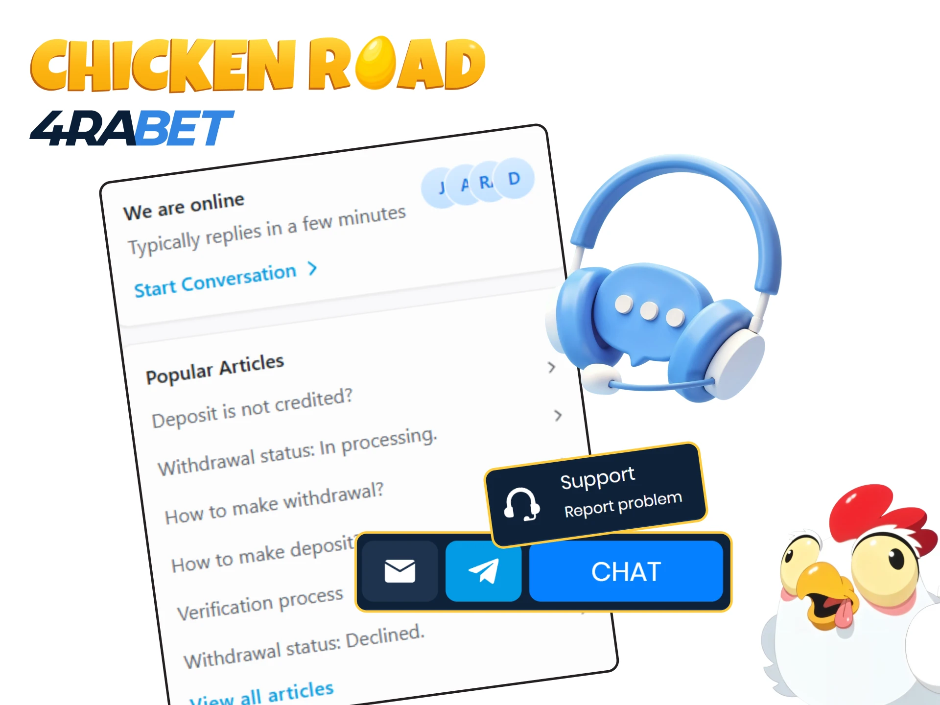 The 4rabet support is always ready to help you.