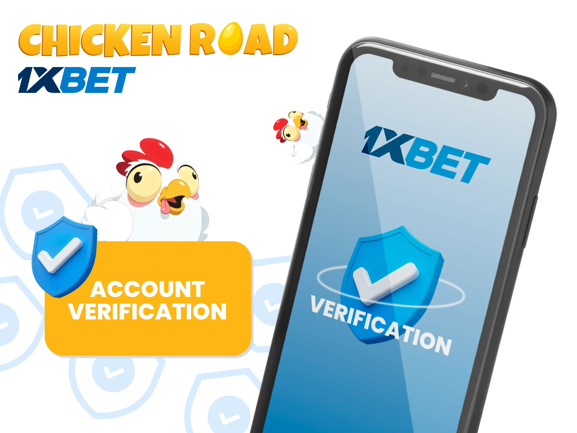 Verification of an account on 1xbet.