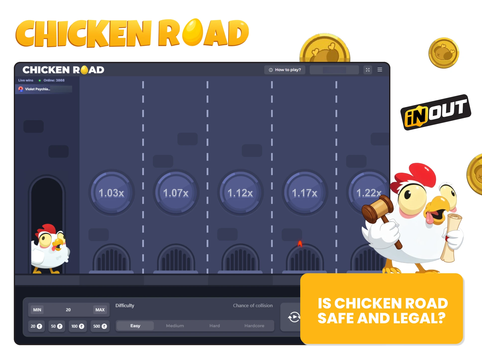 Play Chicken Road with confidence.