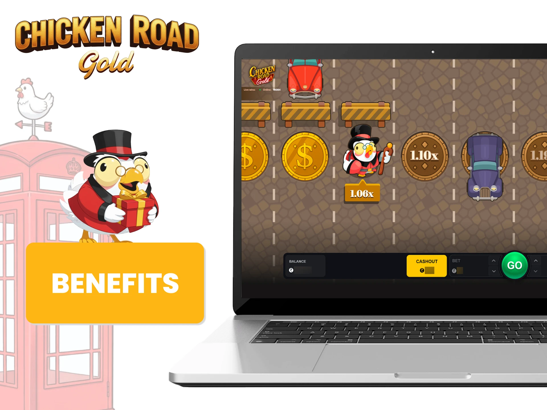 Advantages and Benefits of Playing Chicken Road Gold Online Game for Players.