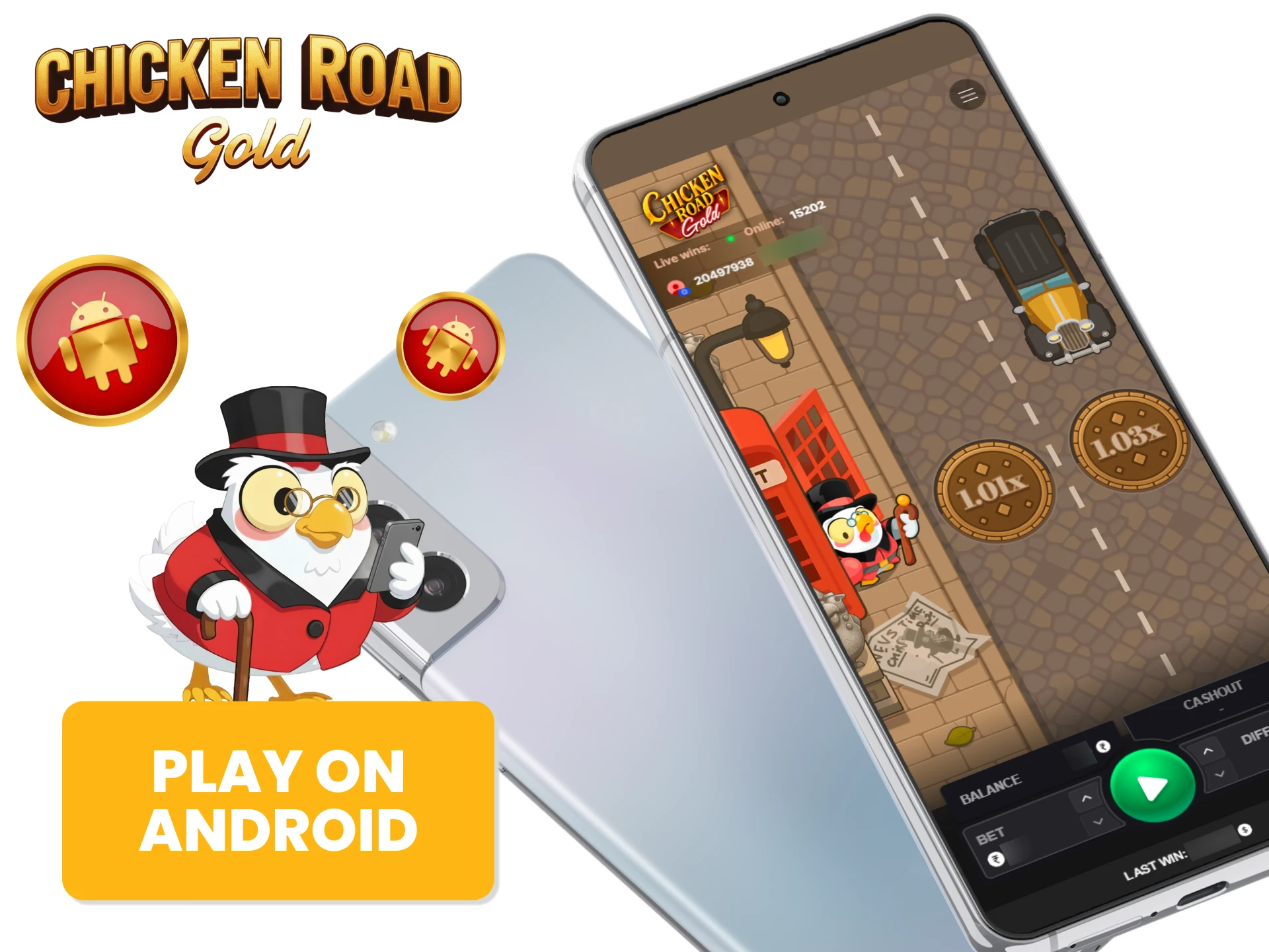Play Chicken Road Gold on Android Download and Install Guide.